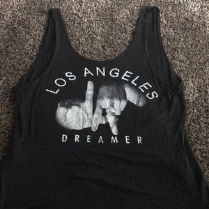 Black LA tank.